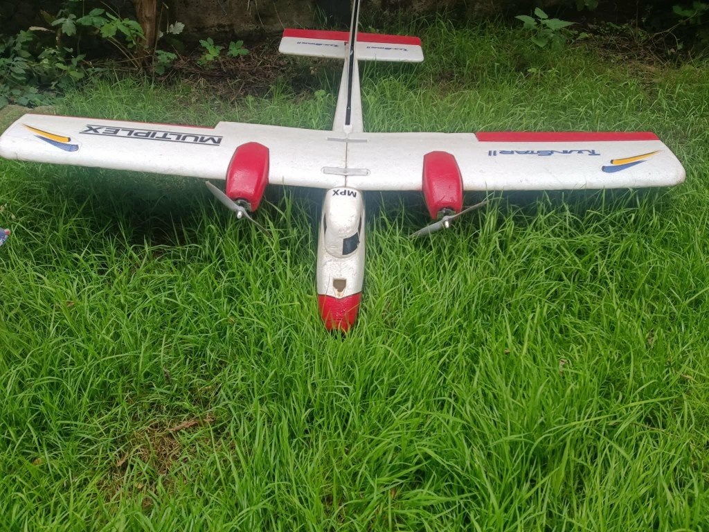 Multiplex Twinstar  2 stuks !!!, Enlèvement, Utilisé, Électro, RTF (Ready to Fly)