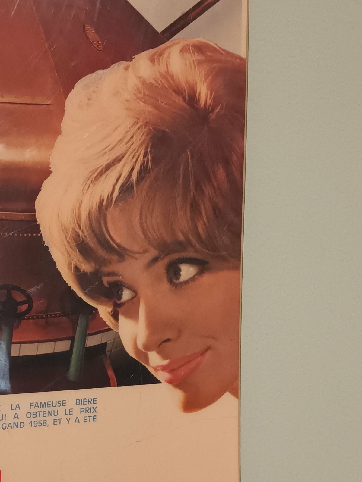 Origineel vintage reclamebord voor Nain d'Alsace (Bières Fin, Verzamelen, Ophalen of Verzenden, ###, ###, ###