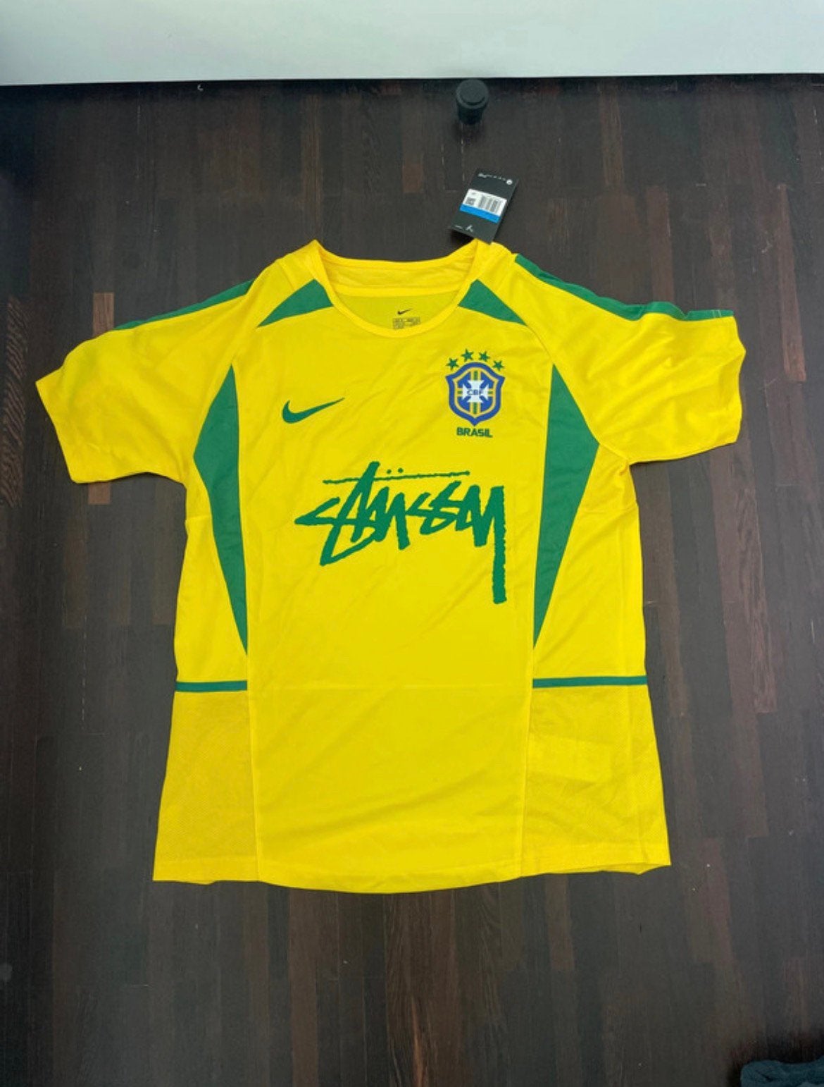 Nike Voetbalshirt Brasil Stussy, Maat M, Ophalen of Verzenden, Nieuw