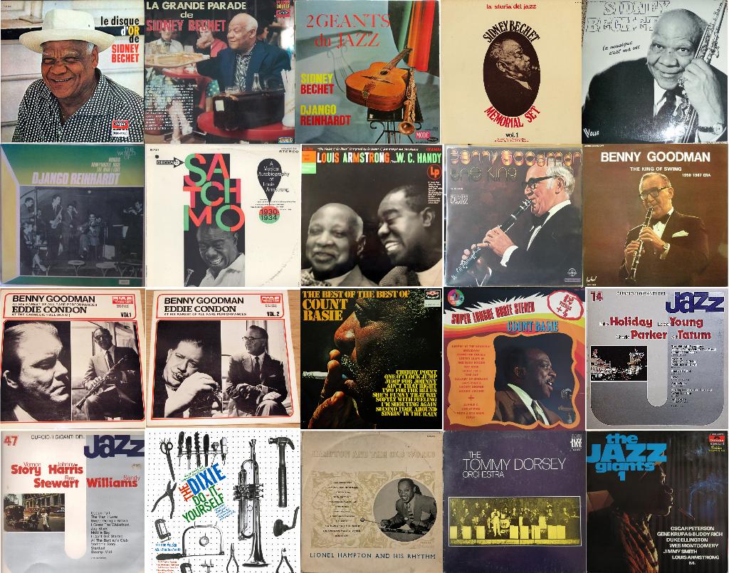Jazz vinyl — Historische figuren, Gebruikt, Ophalen of Verzenden, 1940 tot 1960, 12 inch
