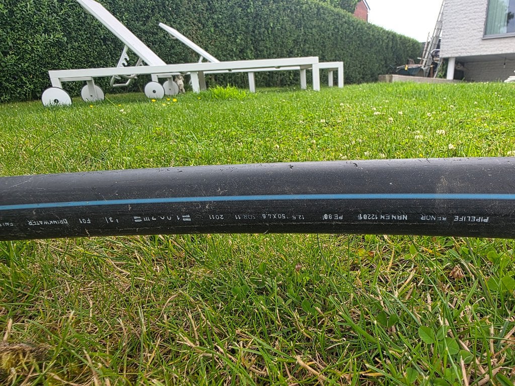 PE-Waterleiding buis, Bricolage & Construction, Tuyaux & Évacuations, Neuf, Autres types, Autres matériaux, 6 mètres ou plus, 40 à 60 mm