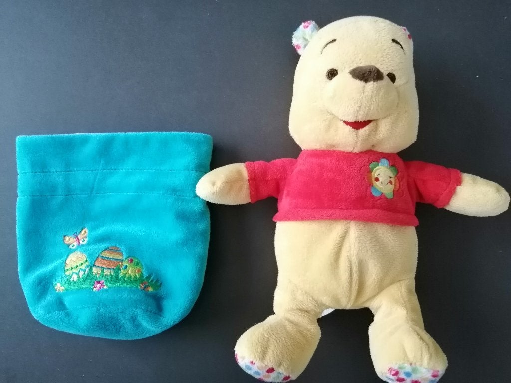knuffel Winny the Pooh + slaapzak, Kinderen en Baby's, Ophalen of Verzenden, Zo goed als nieuw