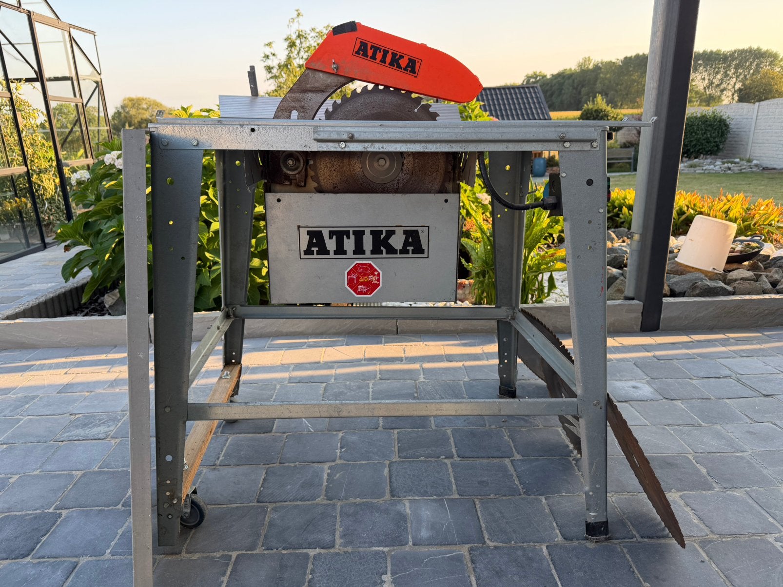Atika zaagtafel, Doe-het-zelf en Bouw, Gereedschap | Zaagmachines, Ophalen, Gebruikt