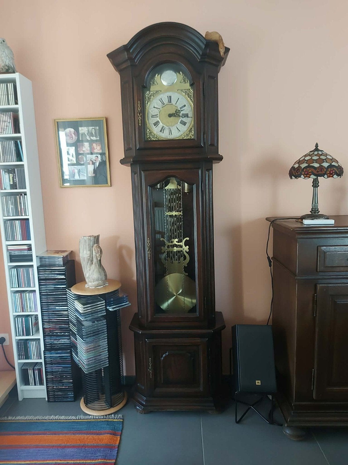 Prachtige staande klok (Vernelen-Van den Berghe - 1817), Ophalen