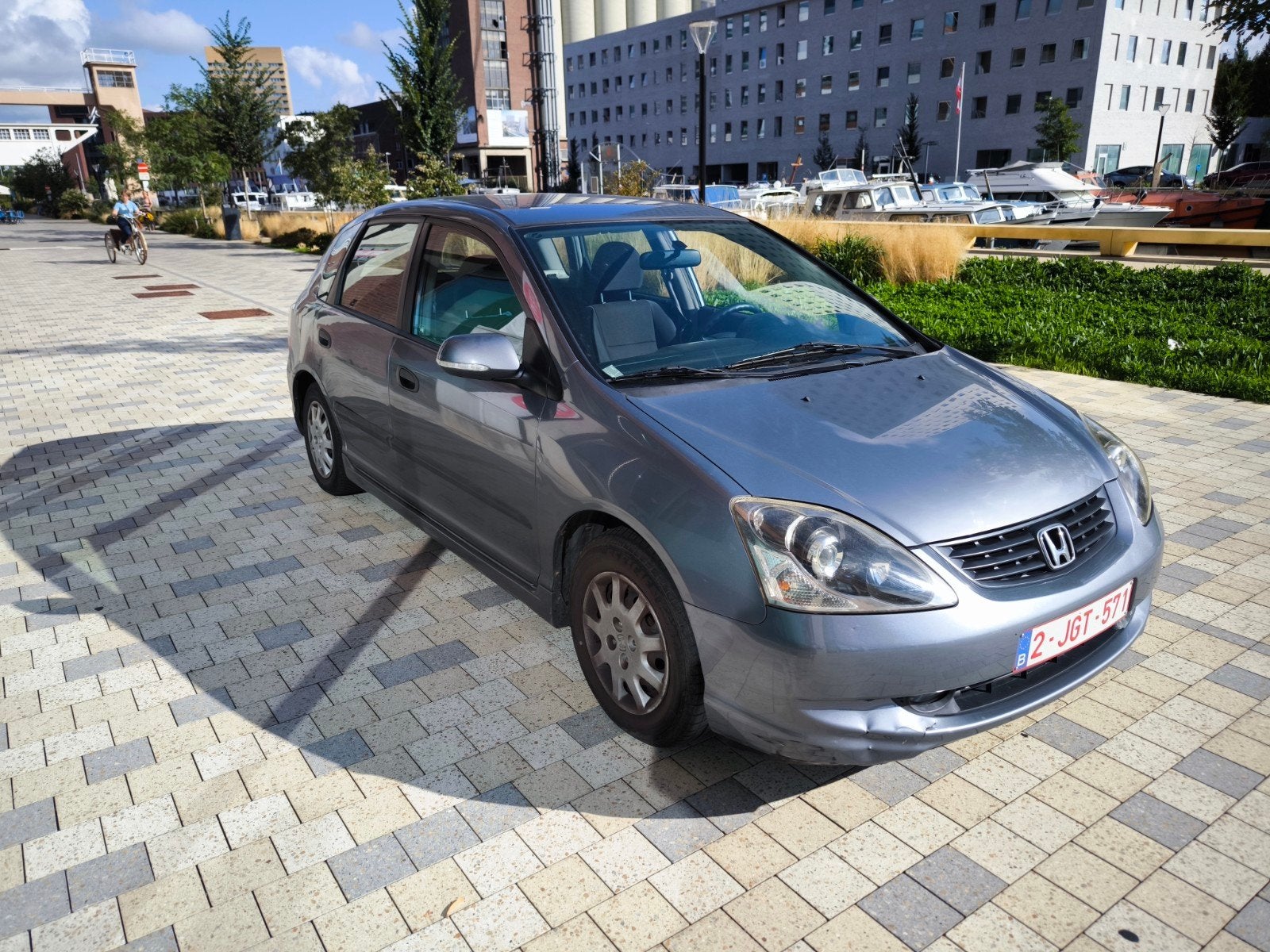 Honda Civic VII automat., Auto's, Zwart, 4 cilinders, Particulier, Euro 4