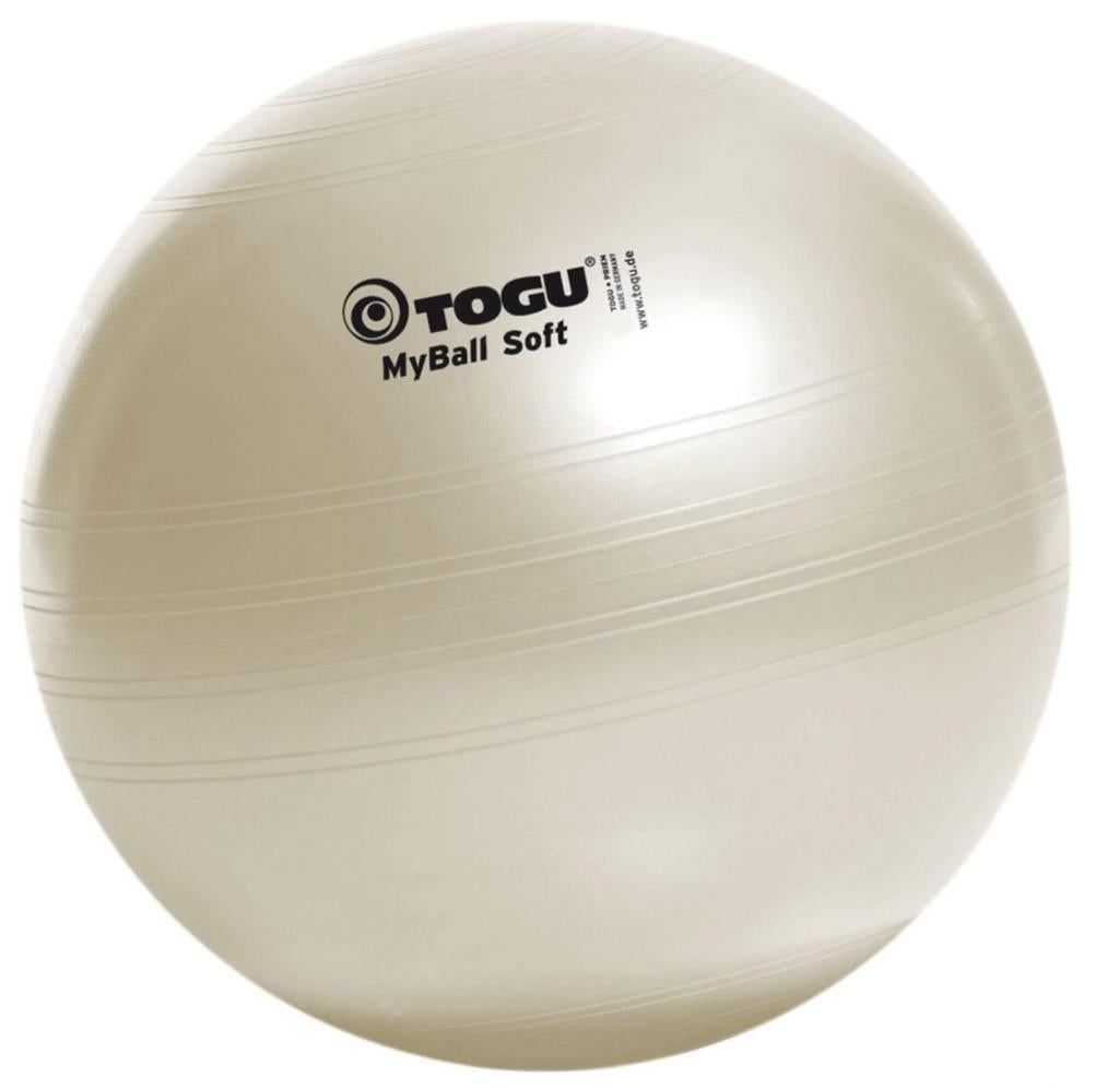 TOGU MyBall Ballon de gymnastique, Enlèvement ou Envoi, Comme neuf, Blanc, Matériel