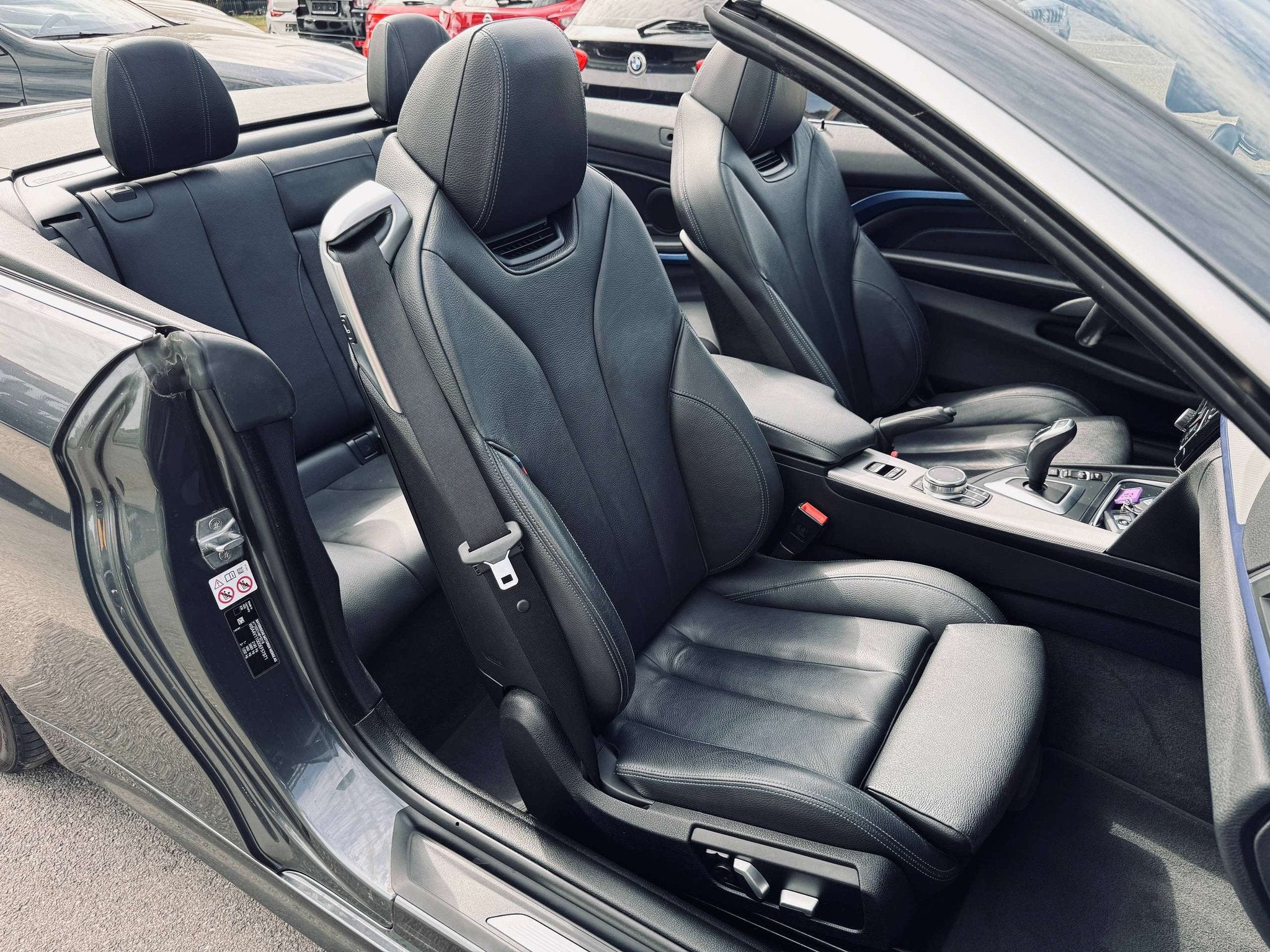BMW 4 Serie 420 Cabrio 420i AUTOMATIQUE, PACK M, GARANTIE 1A, Autos, BMW, Argent ou Gris, Achat, Entreprise, Cabriolet