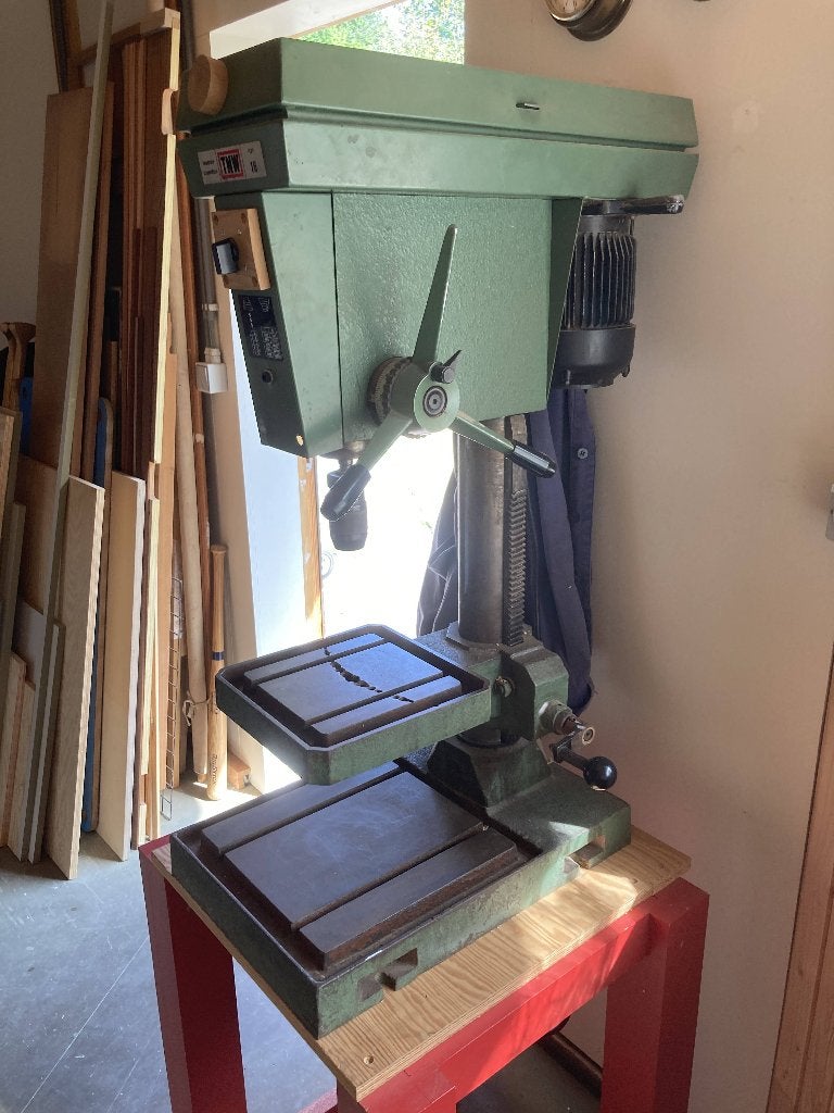 Kolomboor, Doe-het-zelf en Bouw, Ophalen, Gebruikt, Kolomboormachine