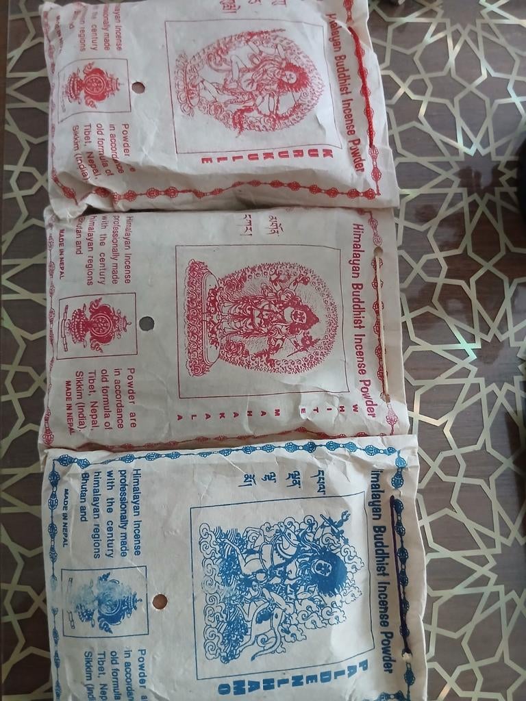 Encens himalayen 3 pièces, Enlèvement