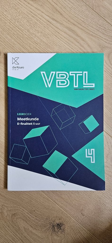 VBTL 4 - leerboek Meetkunde D-finaliteit 5 uur, Boeken, Ophalen of Verzenden, Nieuw, Wiskunde A, Die keure
