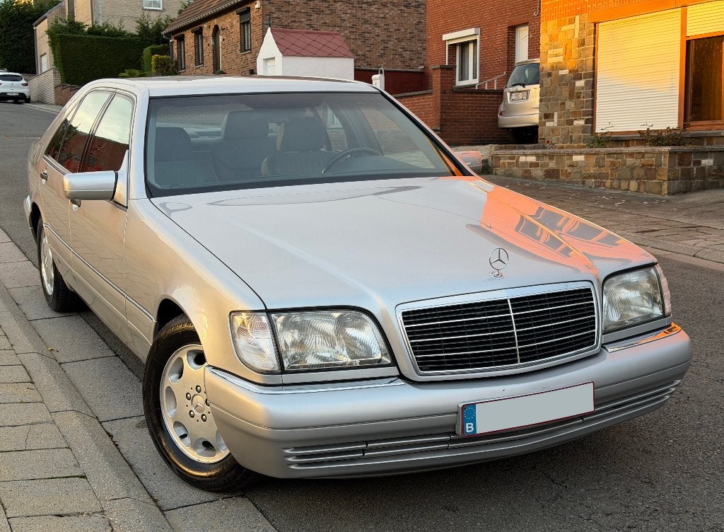 Mercedes-Benz S280 W140 125.000Km Nieuwste Generatie, Automaat, 4 deurs, Achterwielaandrijving, Leder