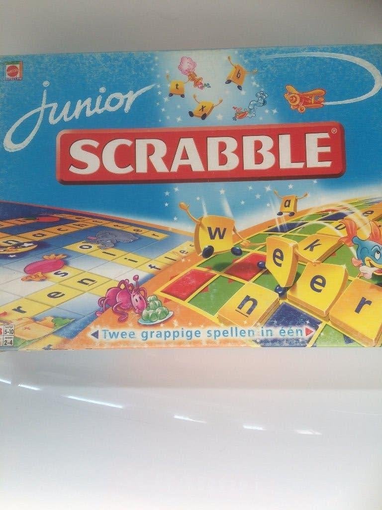 SCRABBLE JUNIOR, Ophalen of Verzenden, Gebruikt, Mattel