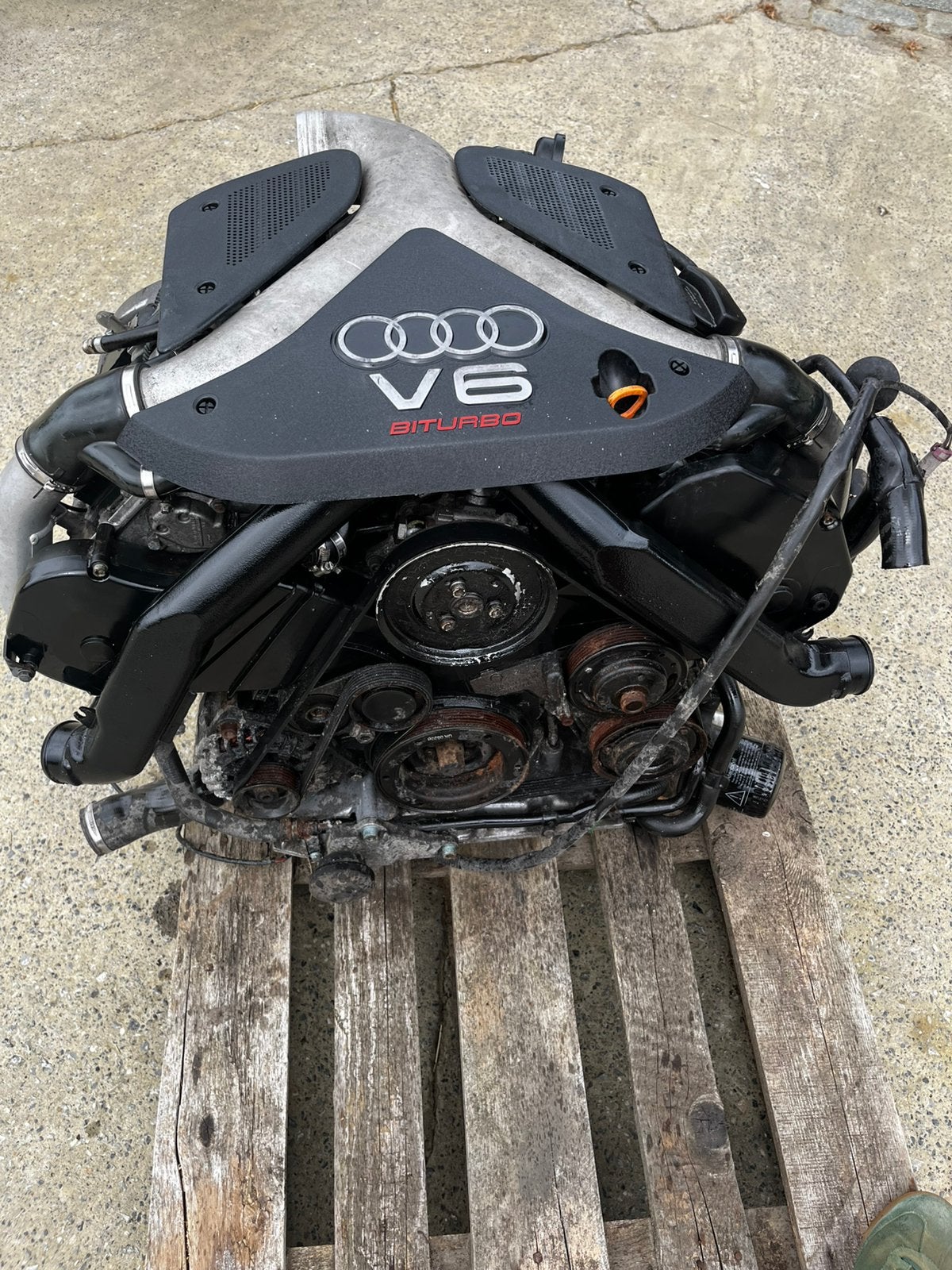 Audi s4 2.7 biturbo motor, Ophalen, Audi
