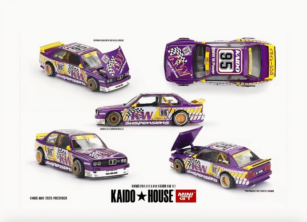 BMW M3 E30 KW Kaido house, Neuf, Enlèvement ou Envoi, Voiture, Mini GT Kaido house