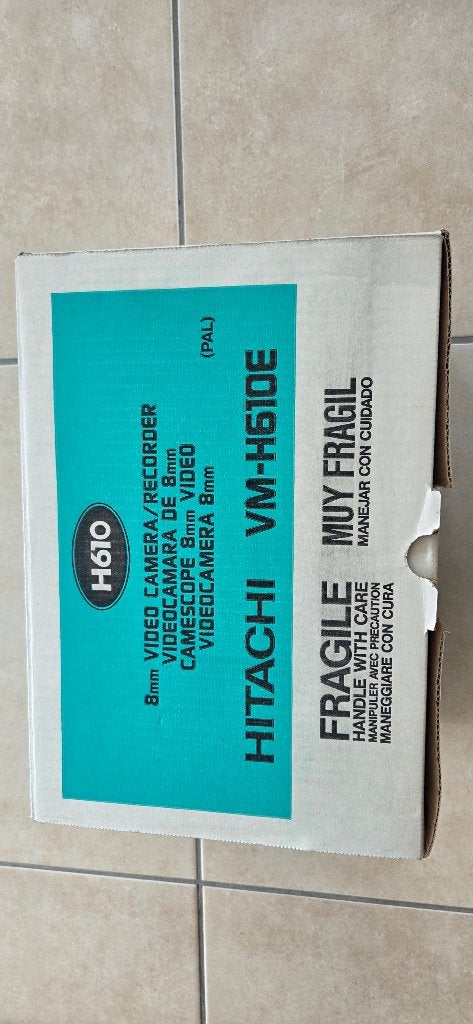 Hitachi VM-H610E volledige videocamera, Ophalen, 8mm, Camera