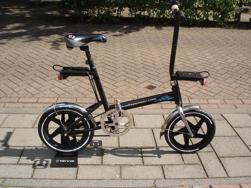 bikedispenser ex mini huurfiets ,Boot , station (zeldzaam ), Enlèvement, Comme neuf, Gazelle
