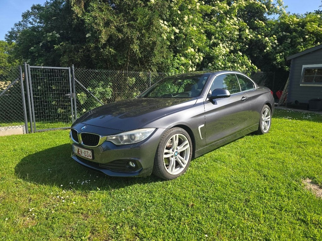 BMW 420 DA (B47) CABRIOLET,163cv,1er proprio,carnet complet!, Argent ou Gris, Euro 6, Cabriolet, Entretenue par le concessionnaire