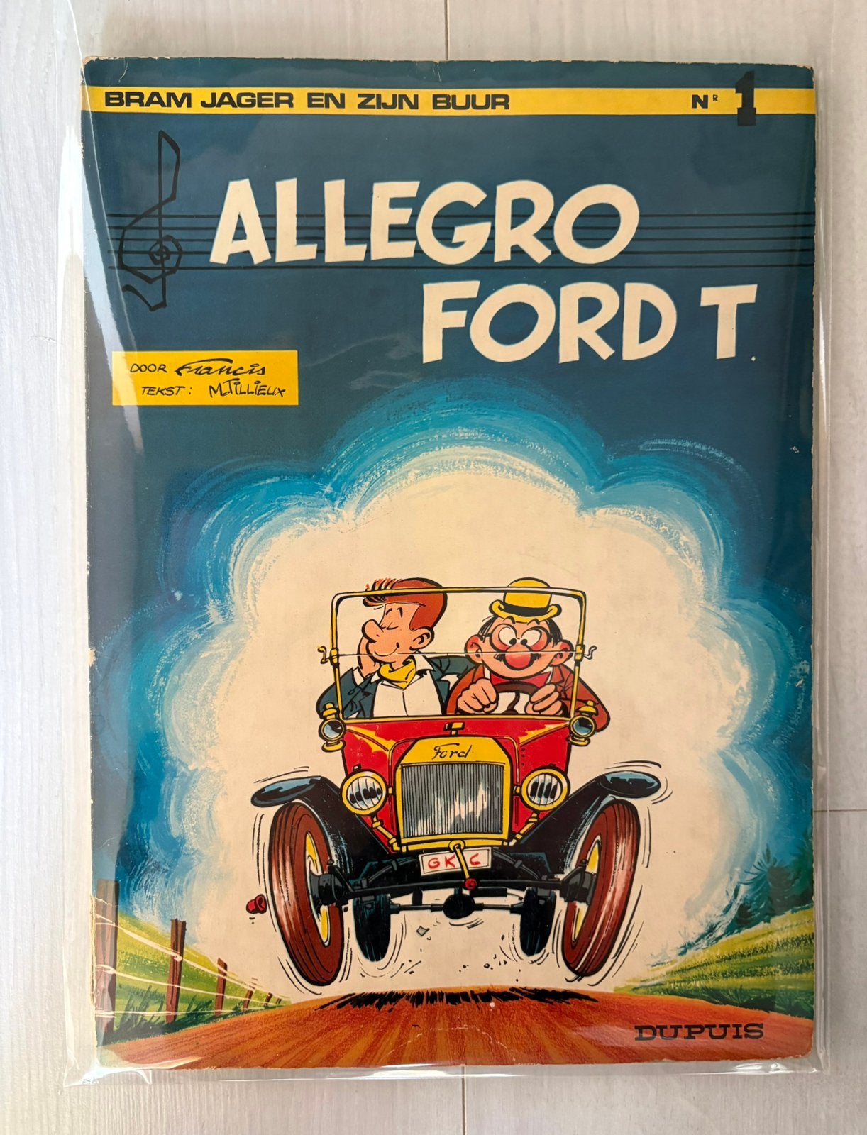 Francis Timlieux Bram Jager en zijn buur 1 Allegro Ford T, Verzenden, Gelezen