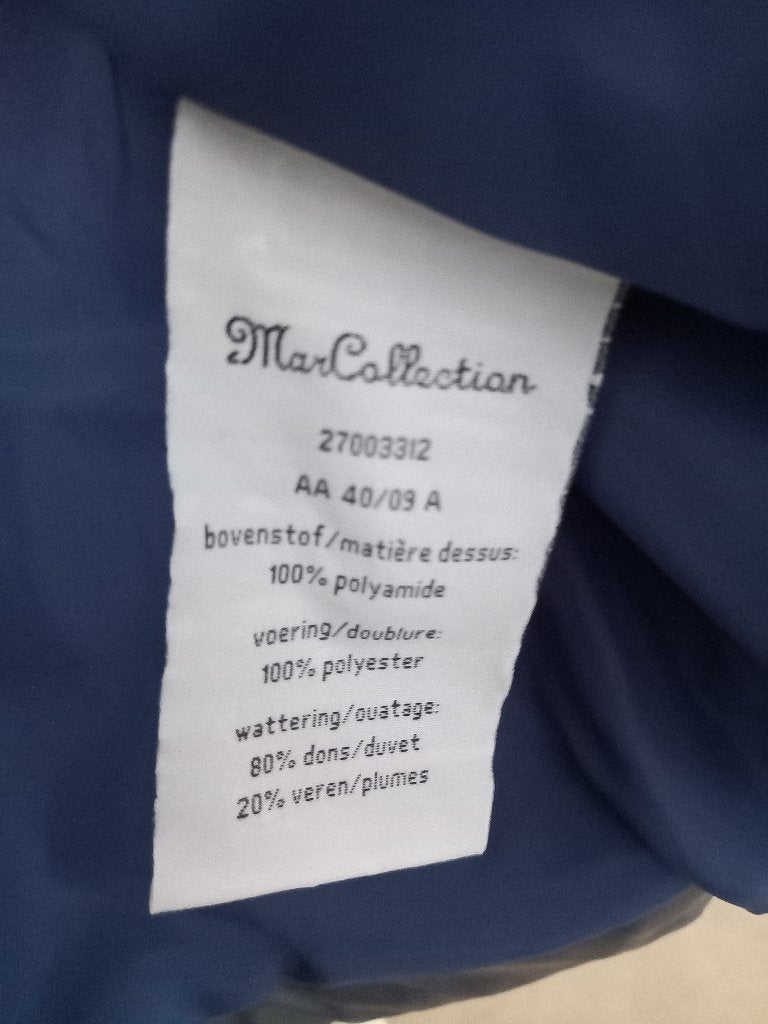Winterjas, Kleding | Dames, Jassen | Winter, Maat 38/40 (M), Blauw, Ophalen of Verzenden, Zo goed als nieuw