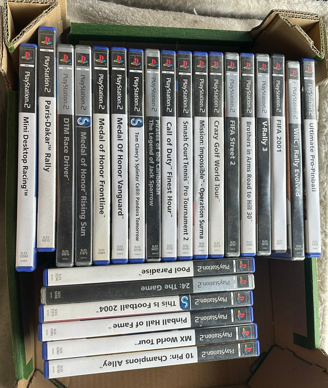 Lot van 24 PS 2 games, Games en Spelcomputers, Ophalen of Verzenden, Gebruikt, Overige genres