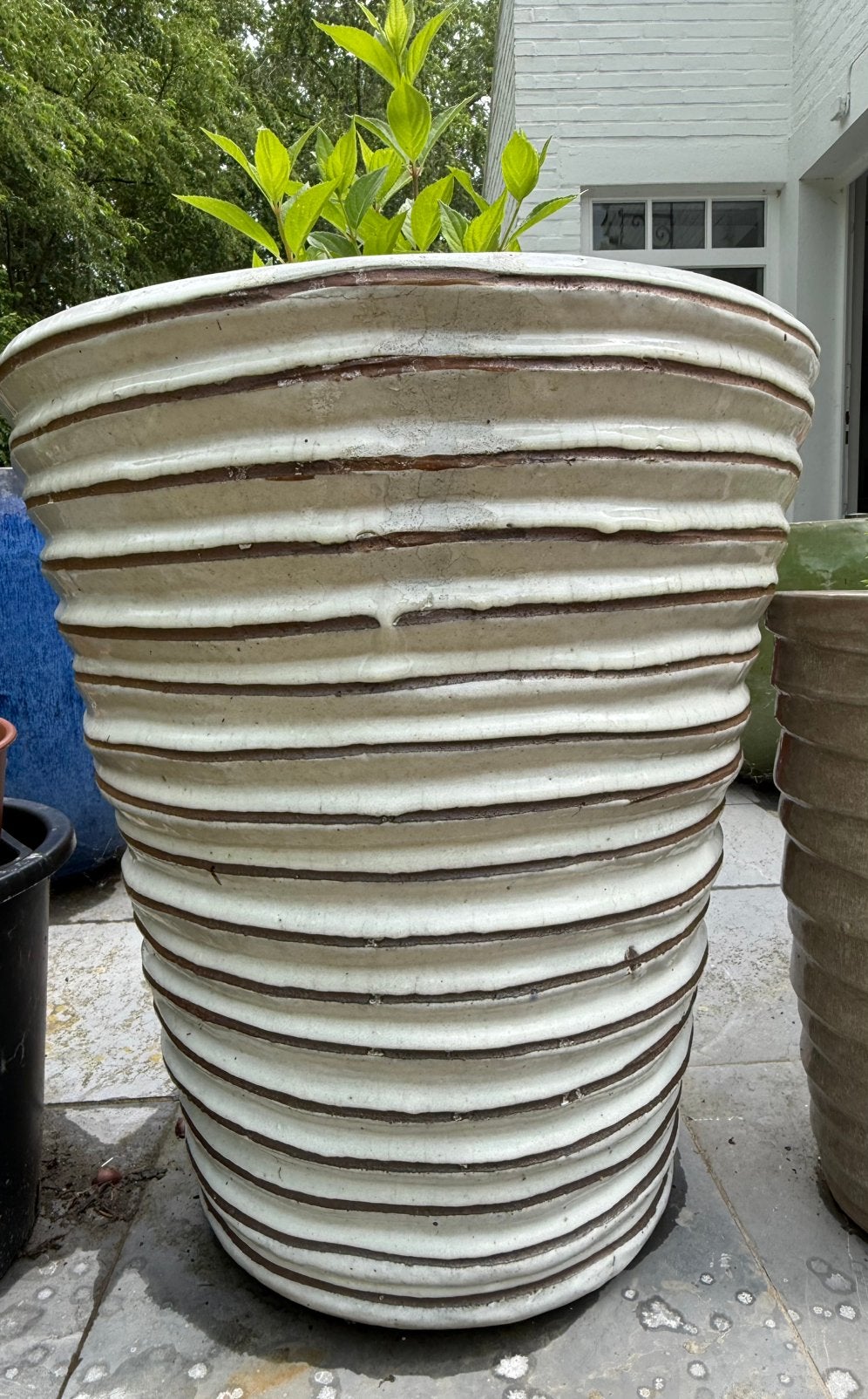 Pot en gres émaillé, Enlèvement, Comme neuf