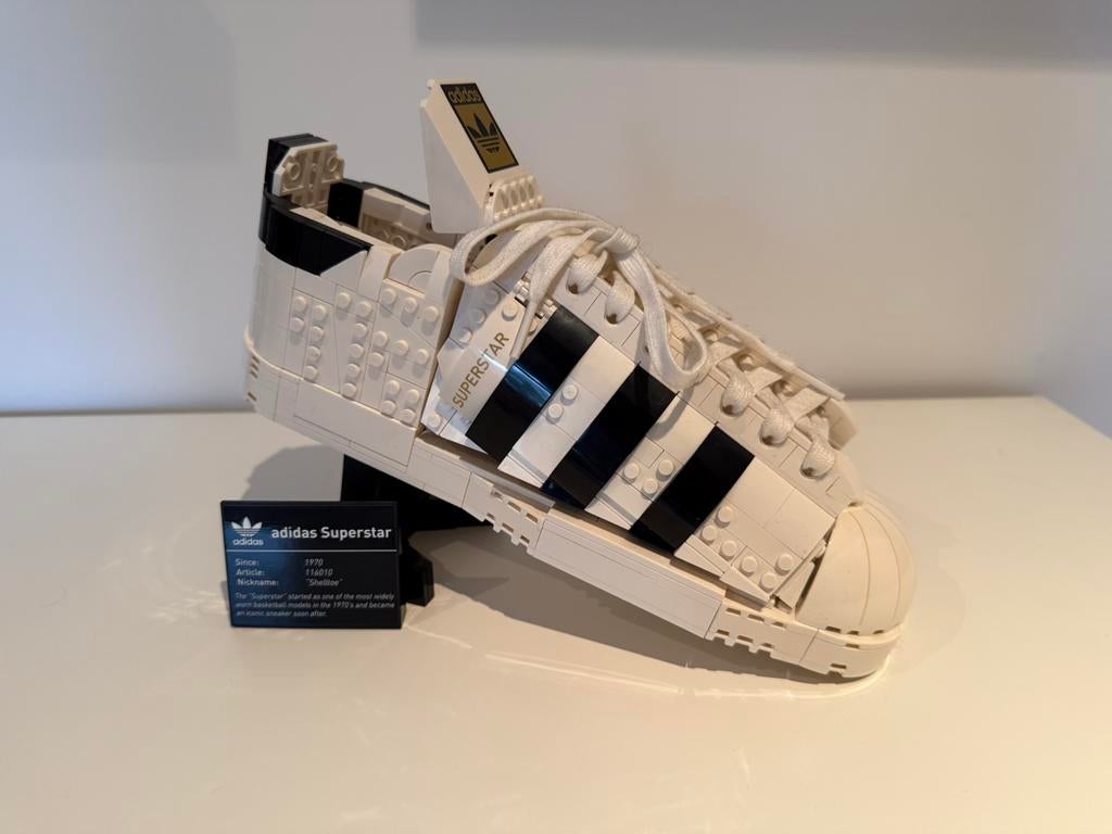 Lego Adidas originals superstar, Ophalen, Zo goed als nieuw, Lego