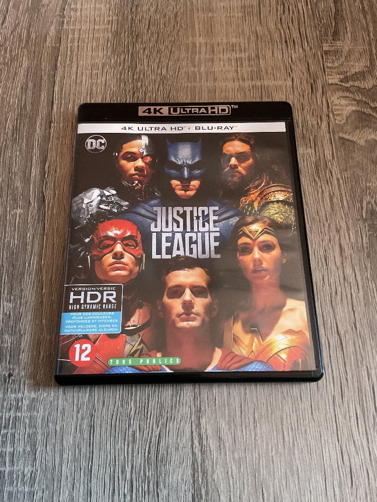 Justice Leage 4K en Blu ray, CD & DVD, Blu-ray, Action, Enlèvement ou Envoi, Film, Allemand