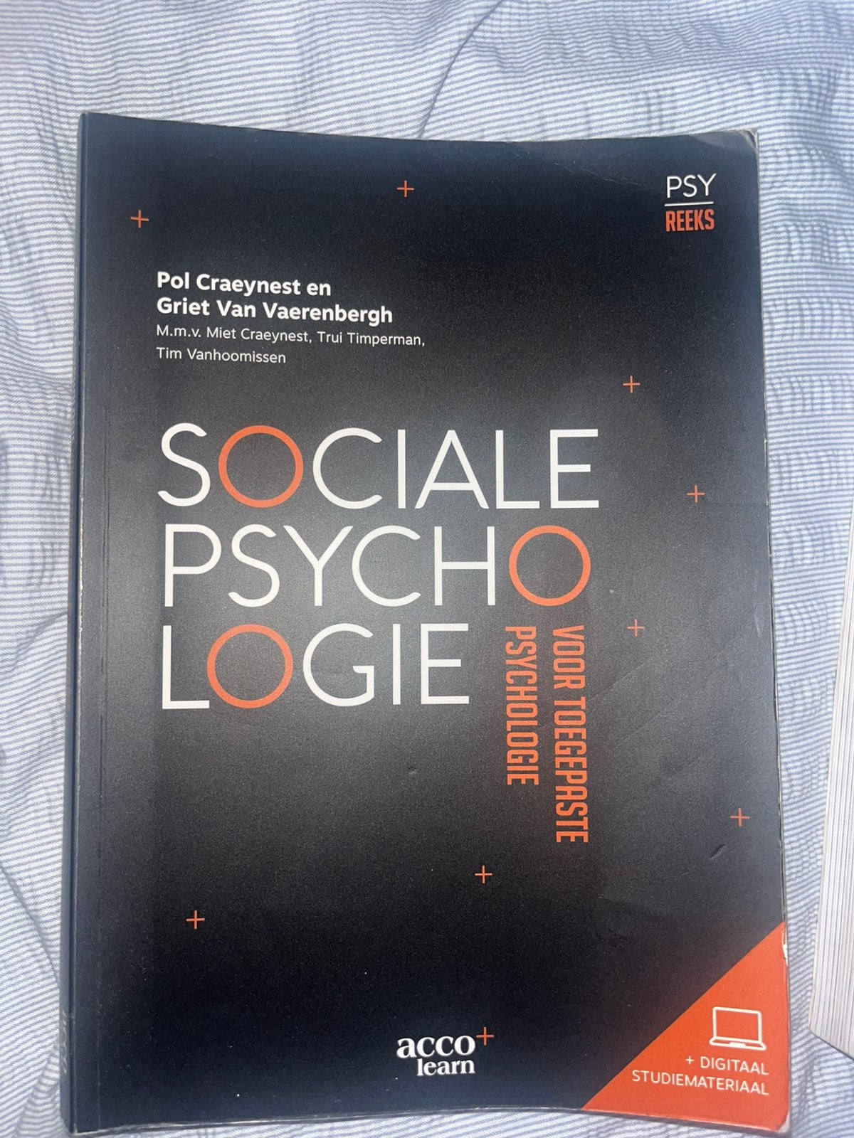 Sociale psycholgie voor Toegepaste Psycholgie, Boeken, Psychologie, Ophalen of Verzenden, Gelezen, Sociale psychologie