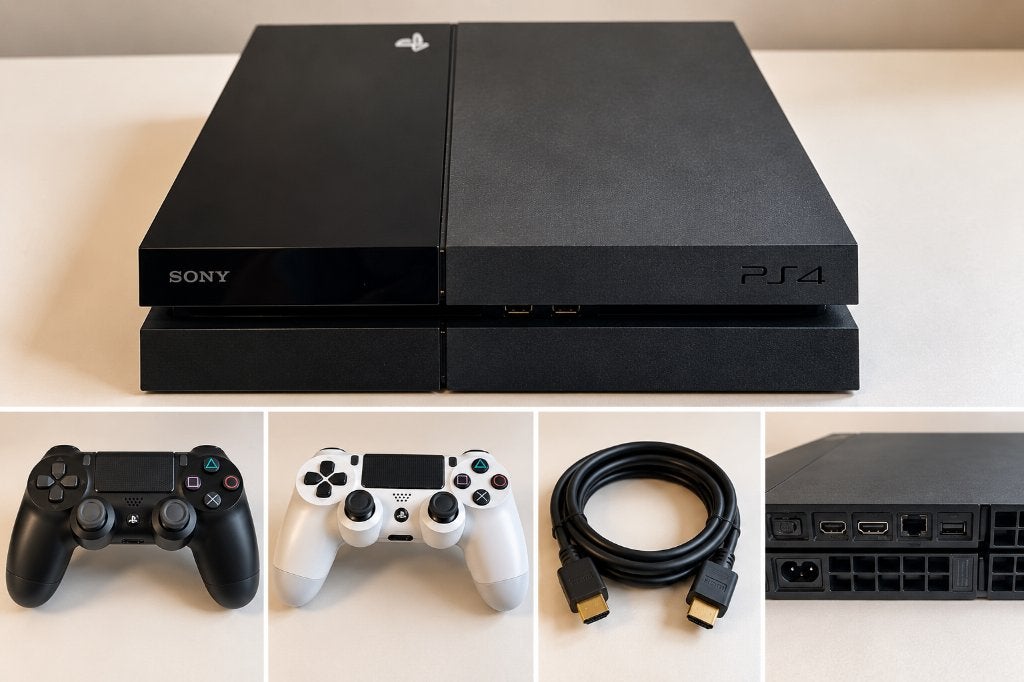 Ps4, Games en Spelcomputers, Ophalen, Met 2 controllers, Original, 500 GB