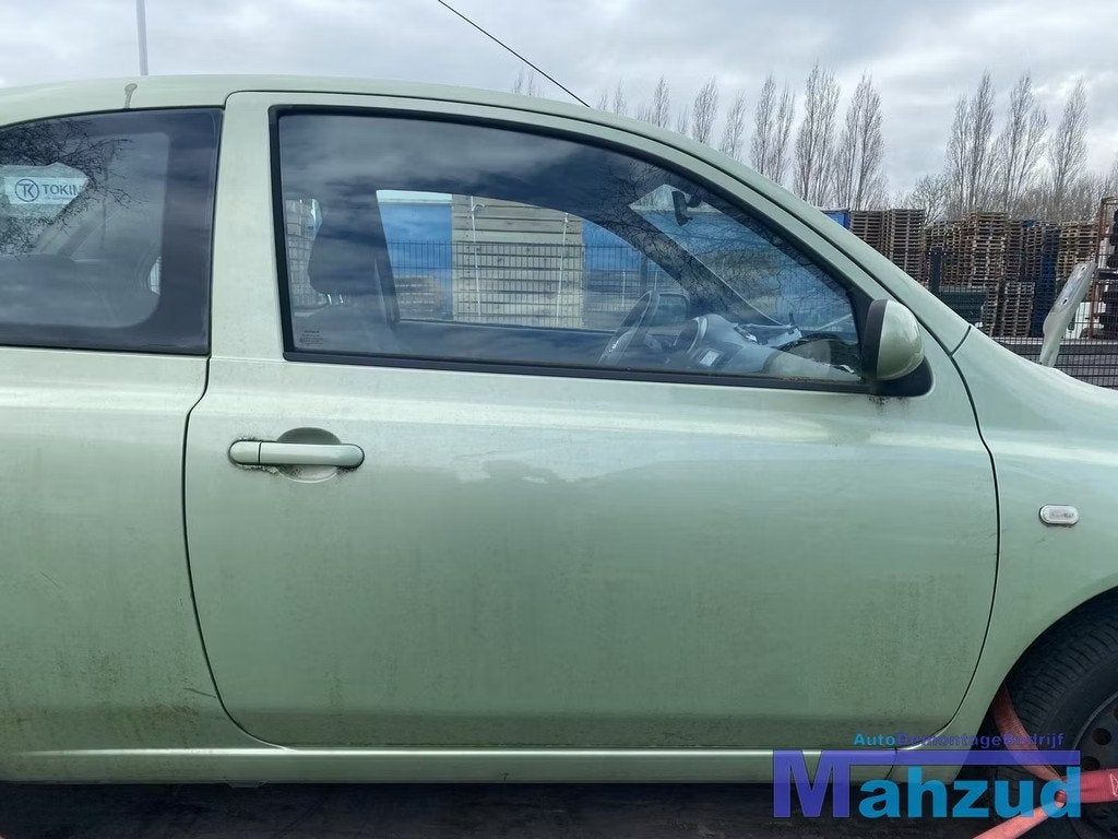 NISSAN MICRA 3 K12 Groen D30G Rechts deur portier 2002-2010, Auto-onderdelen, Carrosserie, Deur, Nissan, Gebruikt