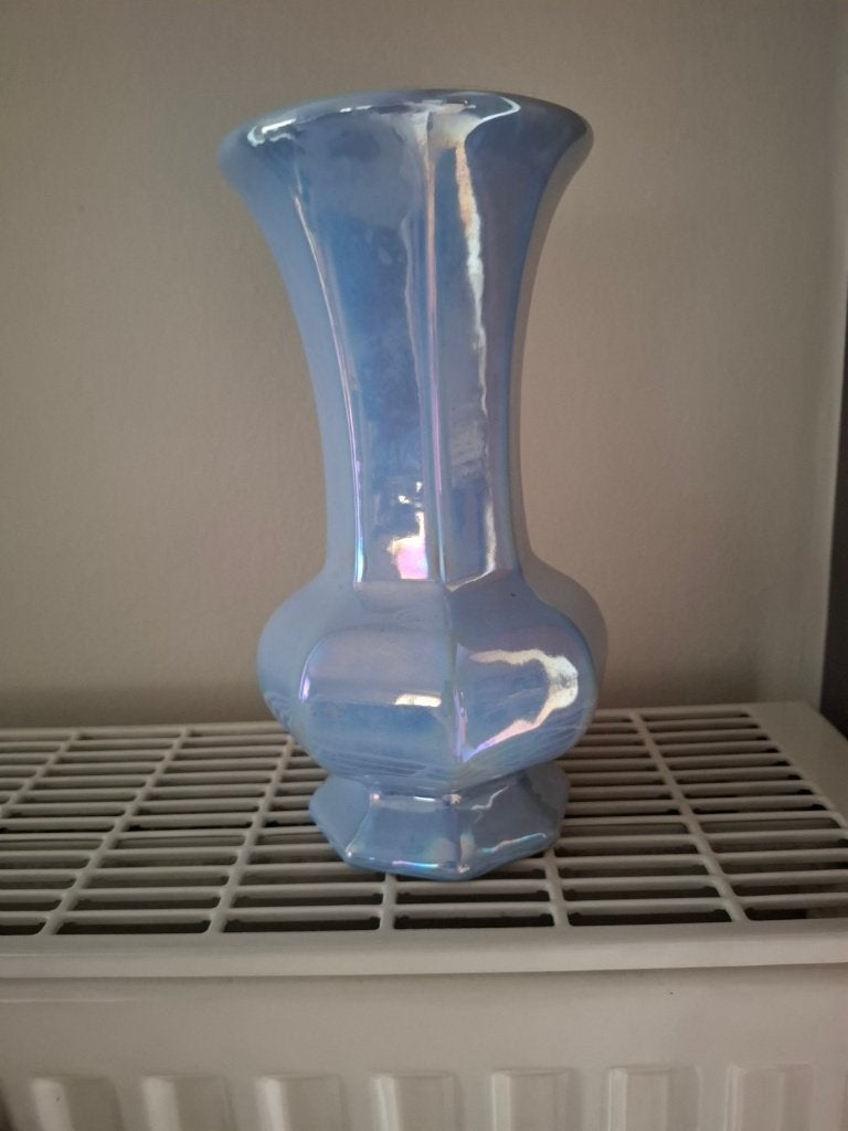 Vaas, Maison & Meubles, Accessoires pour la Maison | Vases, Enlèvement, Utilisé, Bleu, Pierre/céramique