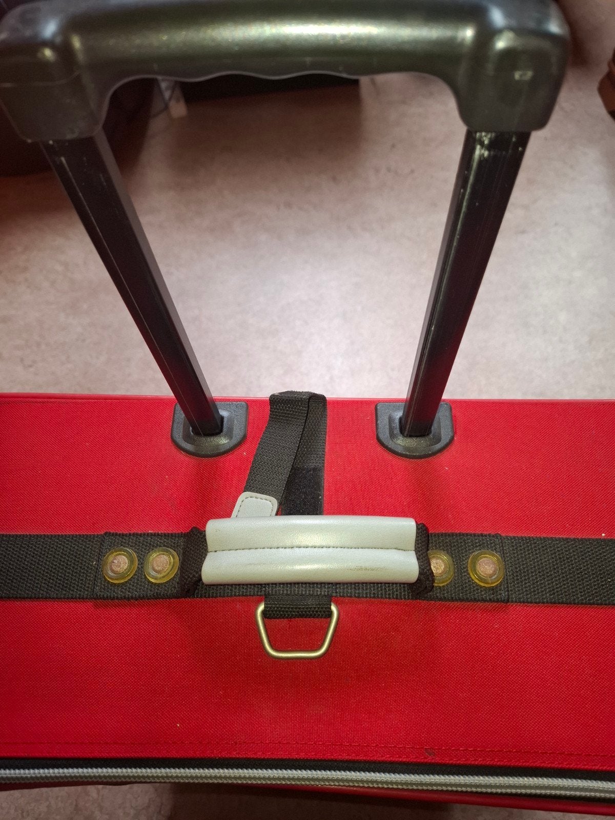 reiskoffer rood op wieltjes, Handtassen en Accessoires, Ophalen, Rood, Wieltjes