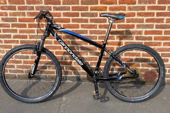 Cannondale F3 moutainbike maat M, Vélos & Vélomoteurs, Vélos | VTT & Mountainbikes, Autres marques, Frein sur jante, Enlèvement ou Envoi