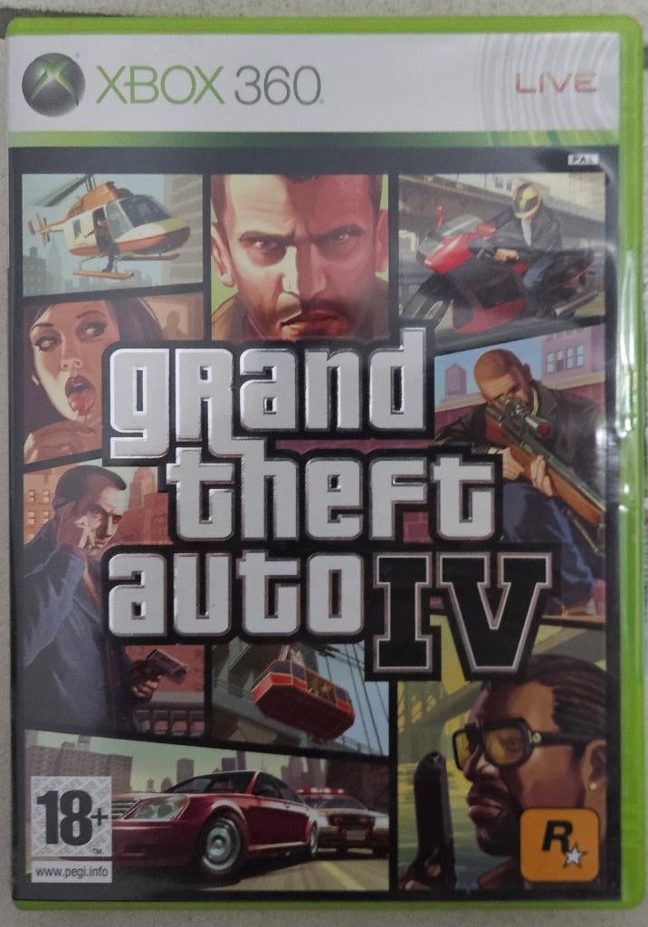 Grand Theft Auto IV, Consoles de jeu & Jeux vidéo, Jeux | Xbox 360, À partir de 18 ans, Aventure et Action, Enlèvement, Utilisé