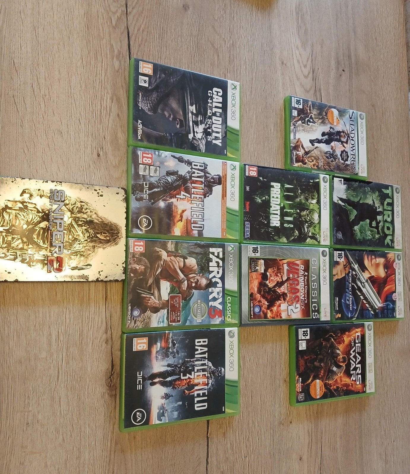 XBox 360 games, Enlèvement