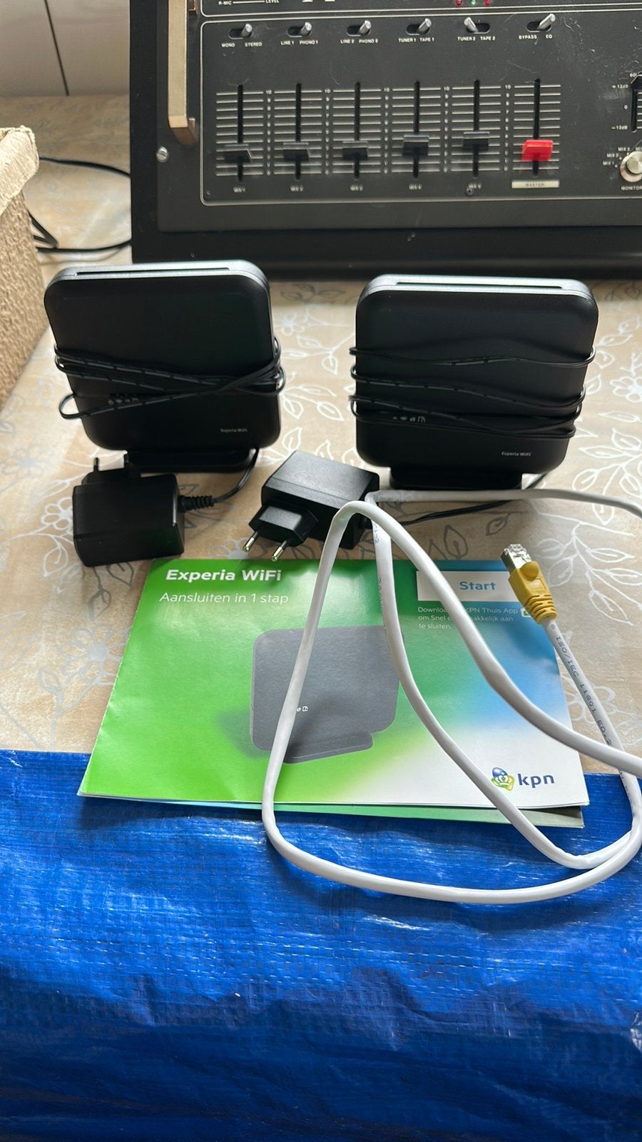 KPN Experia WiFi (Set van 2) – Complete Wifi-versterkers, Computers en Software, Ophalen of Verzenden, Zo goed als nieuw