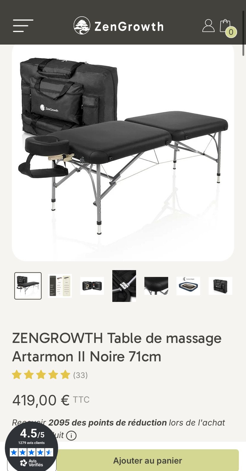 Table de massage pliante + 3 kit housses complets, Enlèvement, Comme neuf, Table de massage