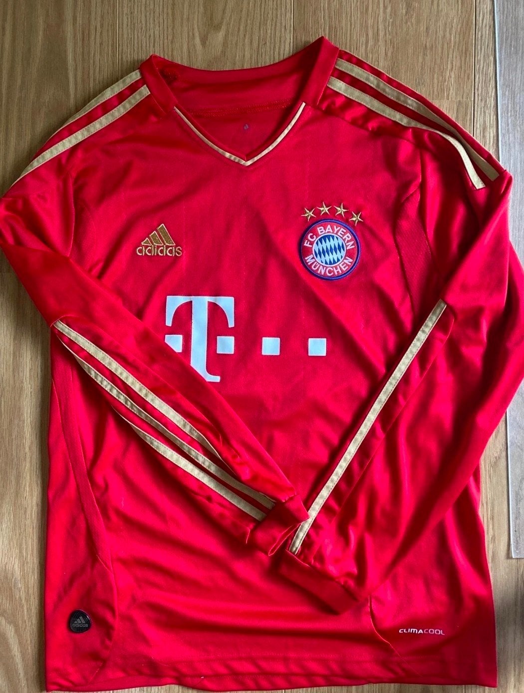 Retro voetbalshirt Bayern München 11 Olic maat S, Verzenden, Gebruikt, Shirt