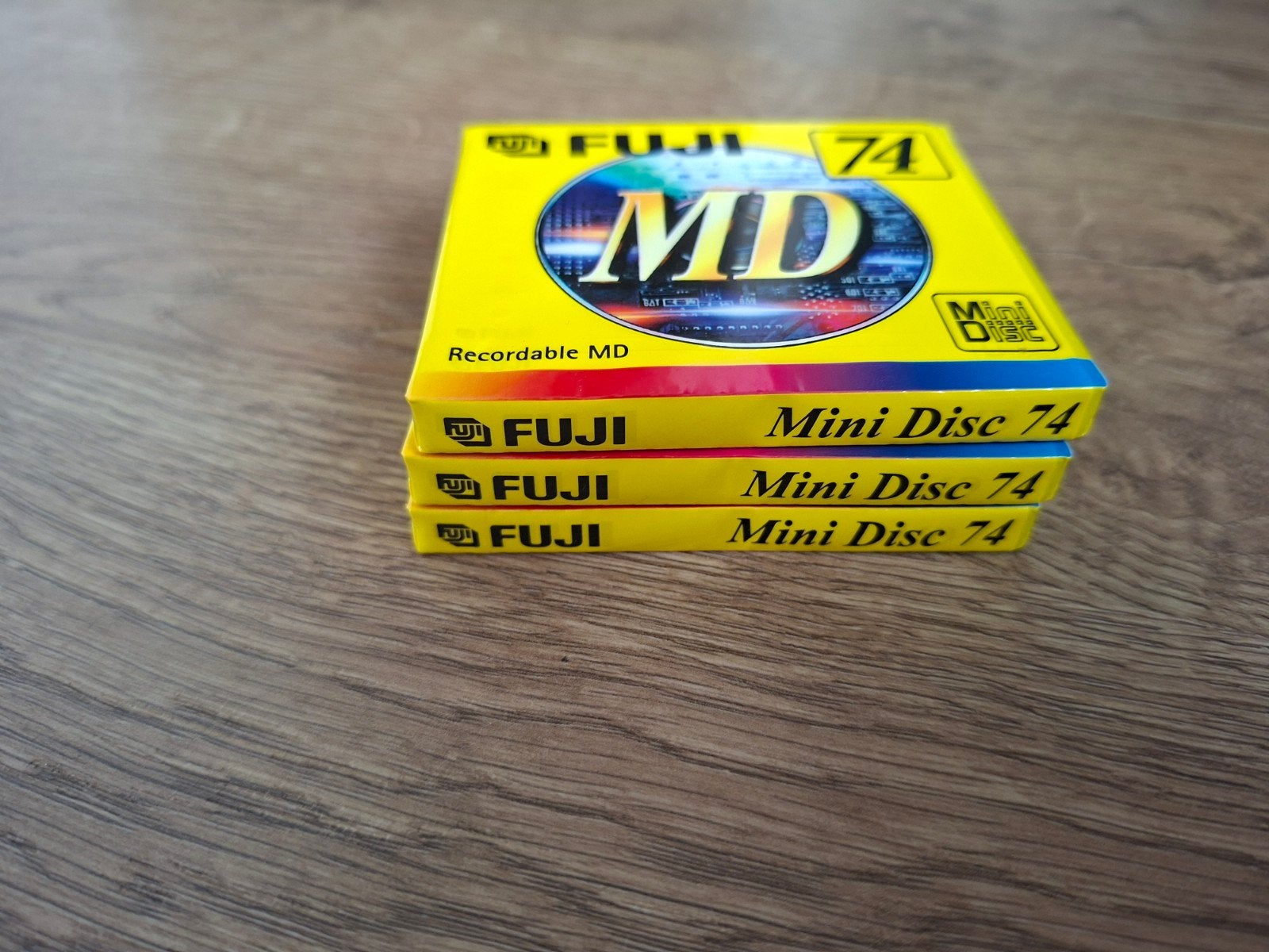 3 x mini disc recordable 74, Audio, Tv en Foto, Walkmans, Discmans en Minidiscspelers, Ophalen