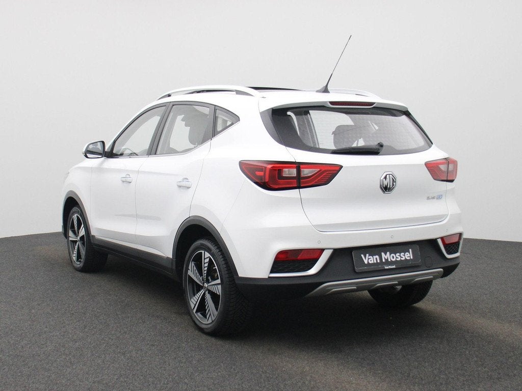 MG MG ZS EV Luxury 45 kWh SOH 91% | LEDER | CAMERA | PANO DA, Auto's, 45 kWh, Gebruikt, Parkeersensor, ZS