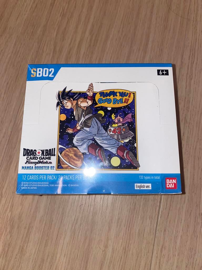 Dragon Ball Fusion World Manga Booster 02 sb02, Enlèvement, Neuf, Booster box, Foil