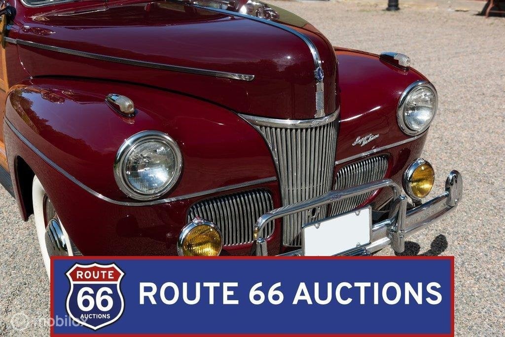 Ford Super De Luxe Station Wagon | 1941 | Route 66 Auctions, foto 6
