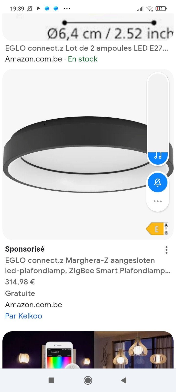 Lots de luminaires EGLO CONNECT CROSS 2, Enlèvement ou Envoi, Neuf, Desygn modern