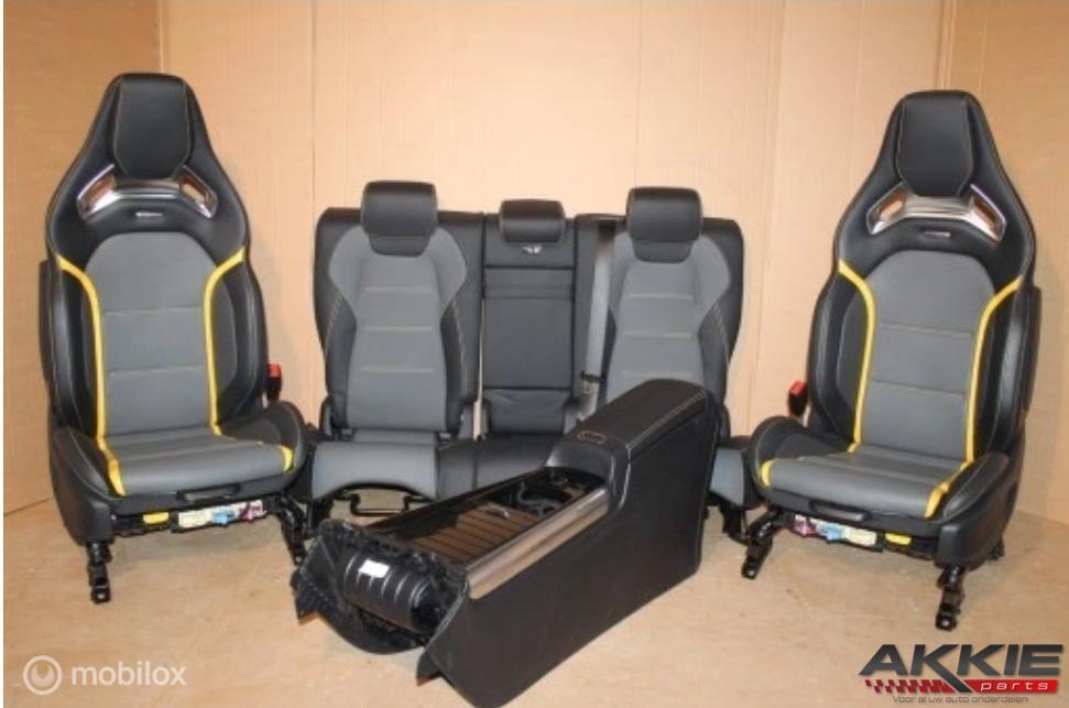 Mercedes GLA 45 AMG kuipstoelen performance H247 ('20->), Auto-onderdelen, Interieur en Bekleding, Gebruikt, Mercedes-Benz, Ophalen of Verzenden