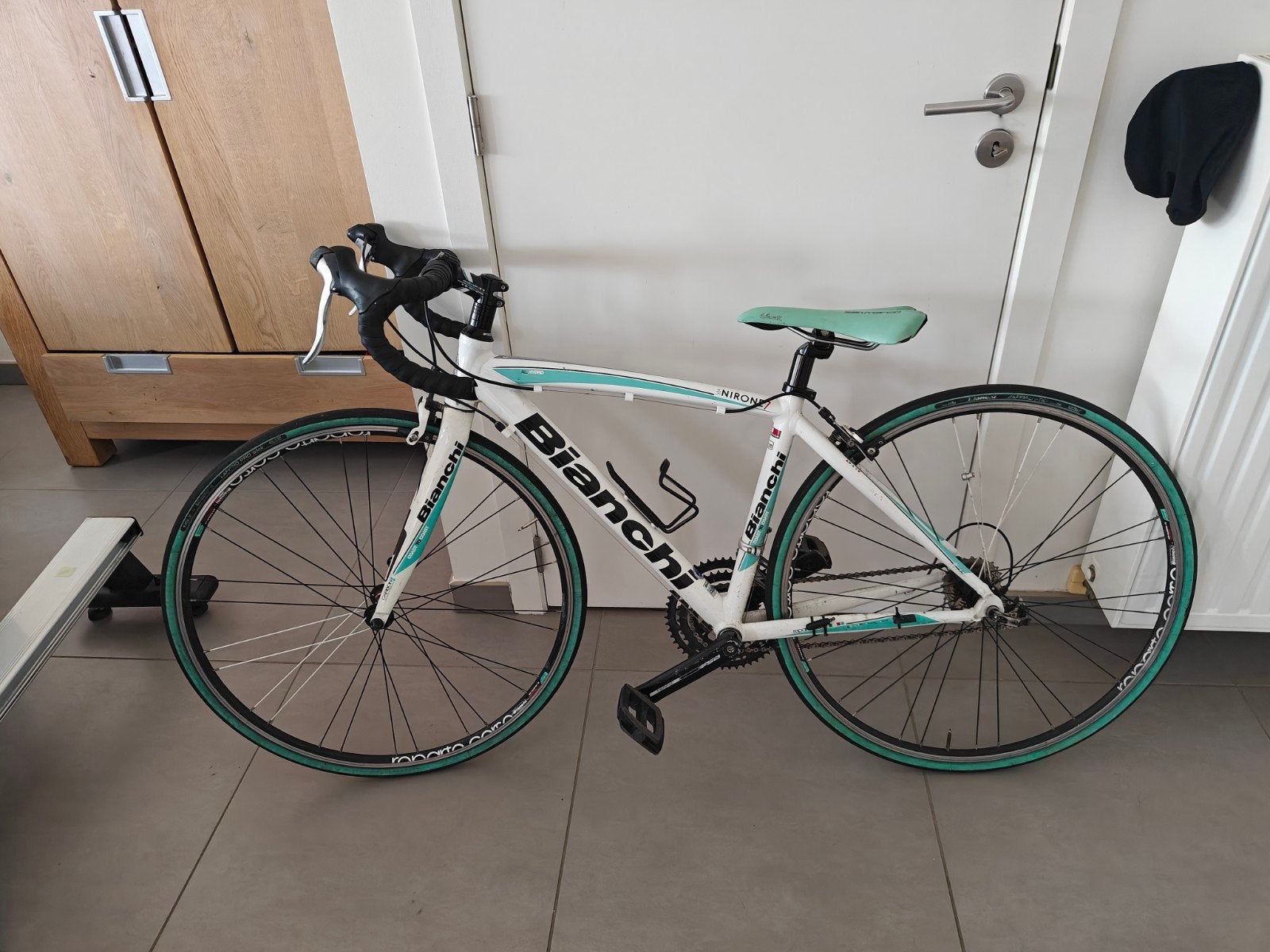 Bianchi kinderkoersfiets maat 44, Ophalen