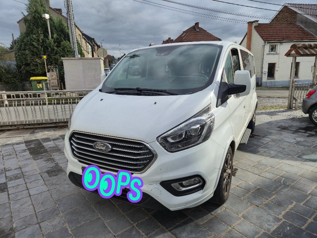 Ford Tourneo custom, Auto's, 4 deurs, Monovolume, 4 cilinders, Wit