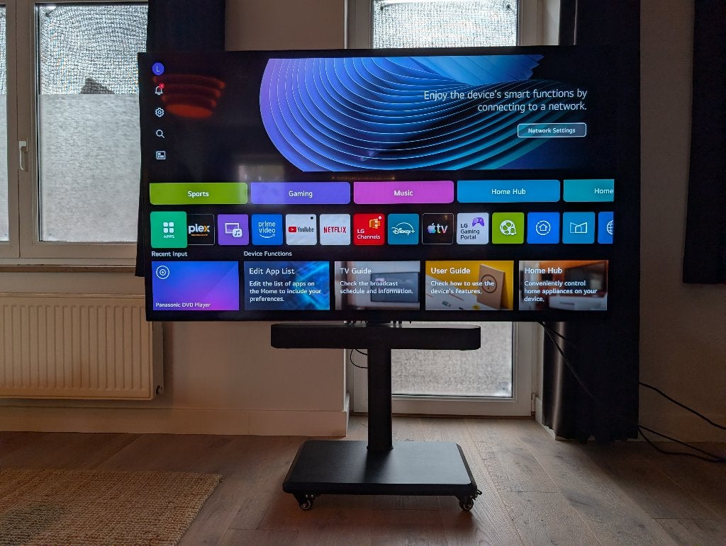 LG B4 65 OLED als nieuw met garantie (OLED65B46LA), Comme neuf, Enlèvement, 4k (UHD), OLED