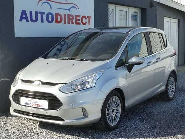 Ford B-Max 1.0 EcoBoost Titanium **GARANTIE 1 JAAR**, Zwart, B-Max, Bedrijf, https://public.car-pass.be/vhr/668327fa-c10e-4ed9-a681-d8db8e7a2a73