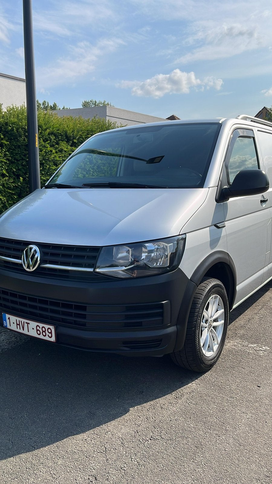 VW Transporter T6 Campervan | 123.000 km, Auto's, Volkswagen, Grijs, Particulier, Zilver of Grijs