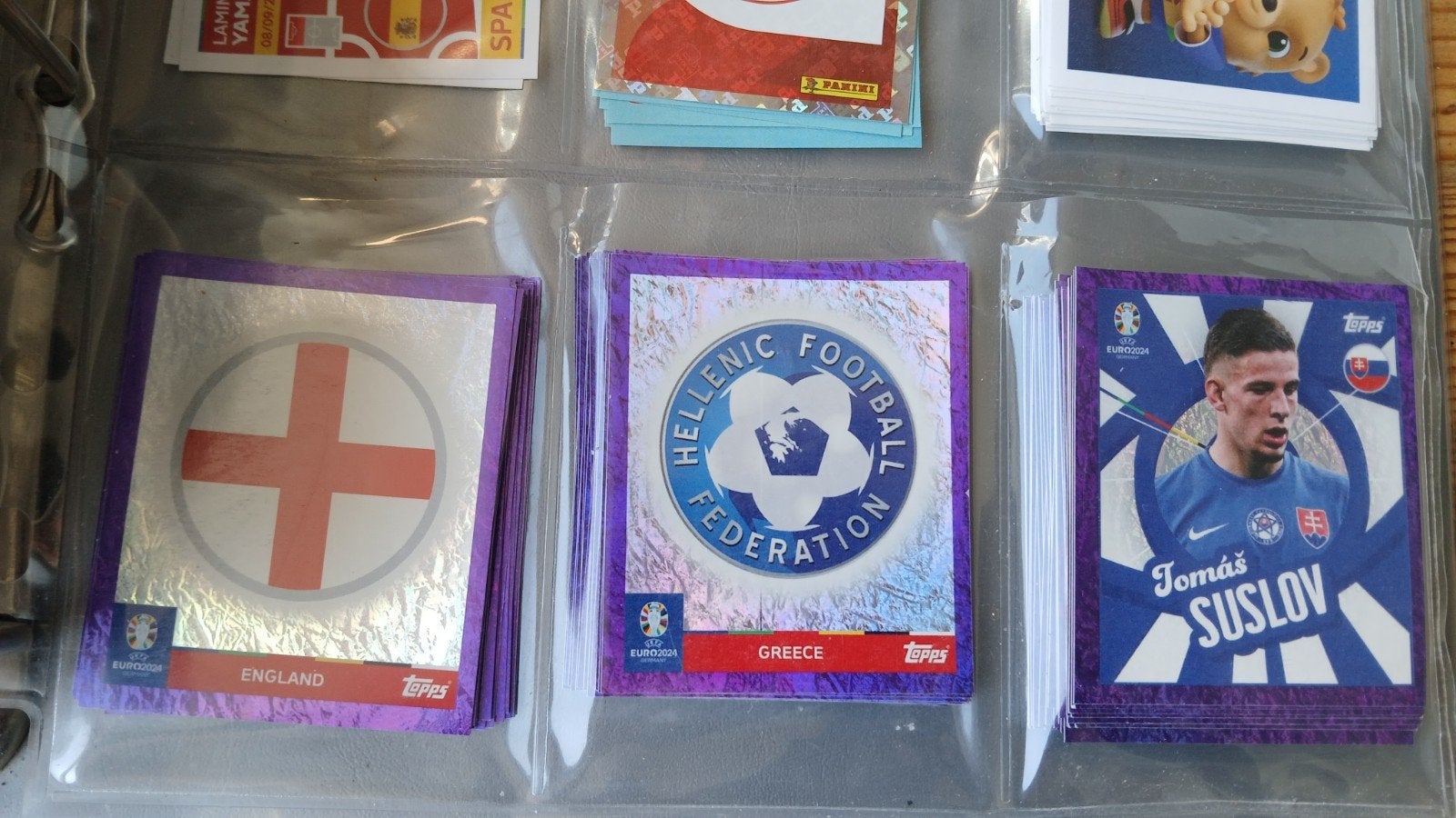 panini topps tous les stickers euro 2024, Enlèvement ou Envoi, Neuf, Plusieurs autocollants